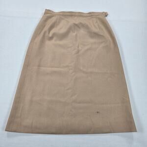 Vintage Made in USA Pendleton Virgin Wool‎ Midi Lined Skirt Women's Size 12